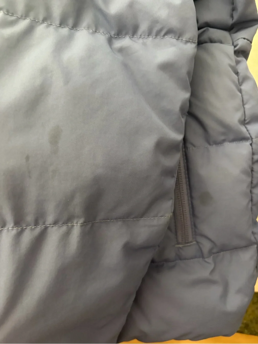 The North Face Boy's North Down Fleece-Lined Parka Cave Blue